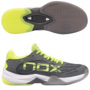 Zapatillas Nox AT10 LUX Gris Amarillo Fluor