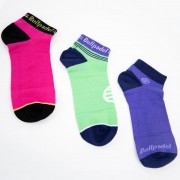 Calcetines Bullpadel BP2102 W Cortos Pack 3 Colores