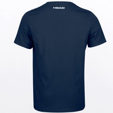 Camiseta Head Padel Font Dark Blue