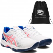 Asics Gel Game 8 Clay White Blazing Coral