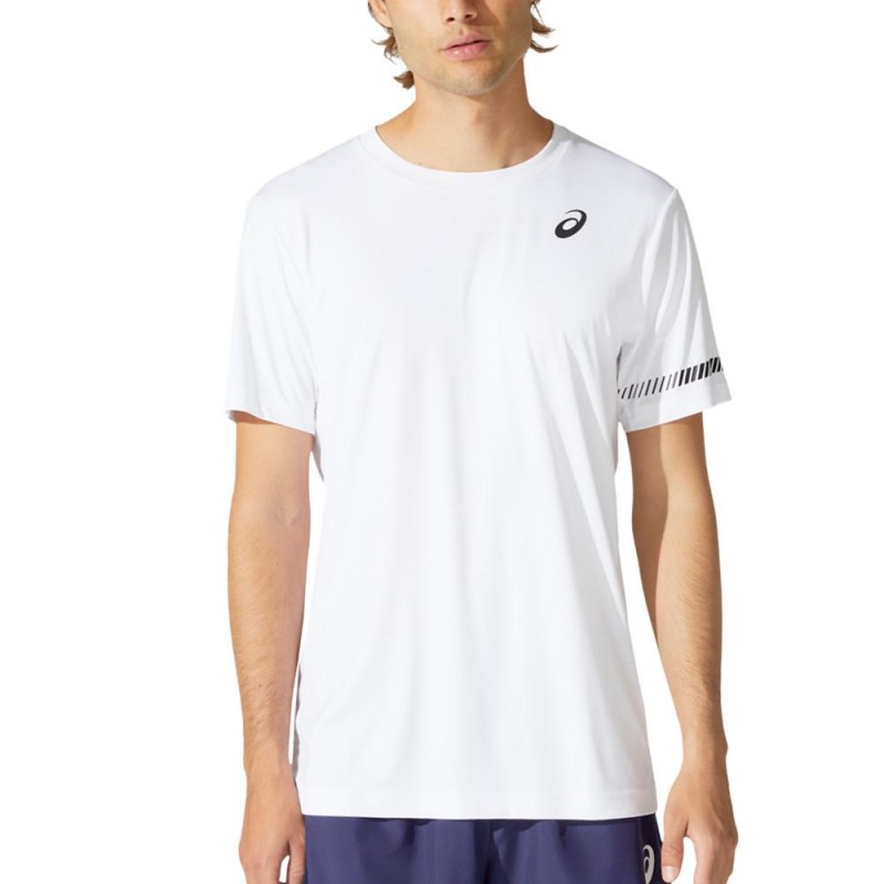 Camiseta Asics Court M SS TEE Brilliant White Camiseta Asics Court M SS TEE Brilliant White