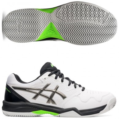 Asics Gel Dedicate 7 Clay White Gunmetal