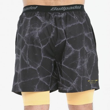 Pantalon Bullpadel Macheta Negro