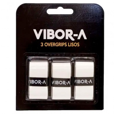 Overgrips Pro Vibora Lisos x3 Blanco