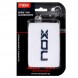 Nox Wit polsbandje met Blauw logo