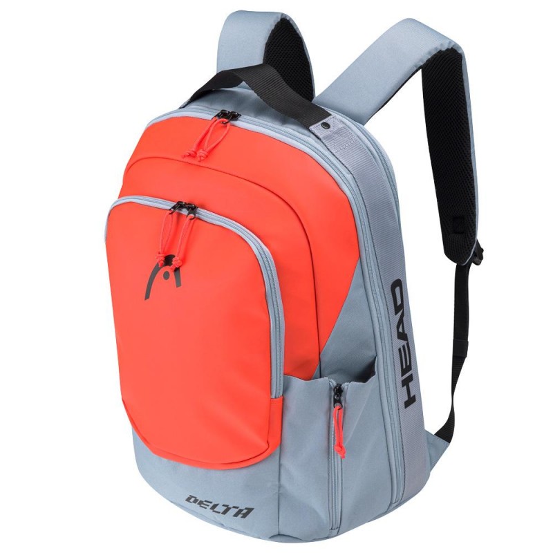 Mochila Head Delta Backpack Grey Orange 2022 Mochila Head Delta Backpack Grey Orange 2022