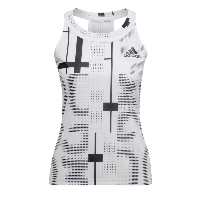 Camiseta Tirantes Adidas Club Graph Tank White