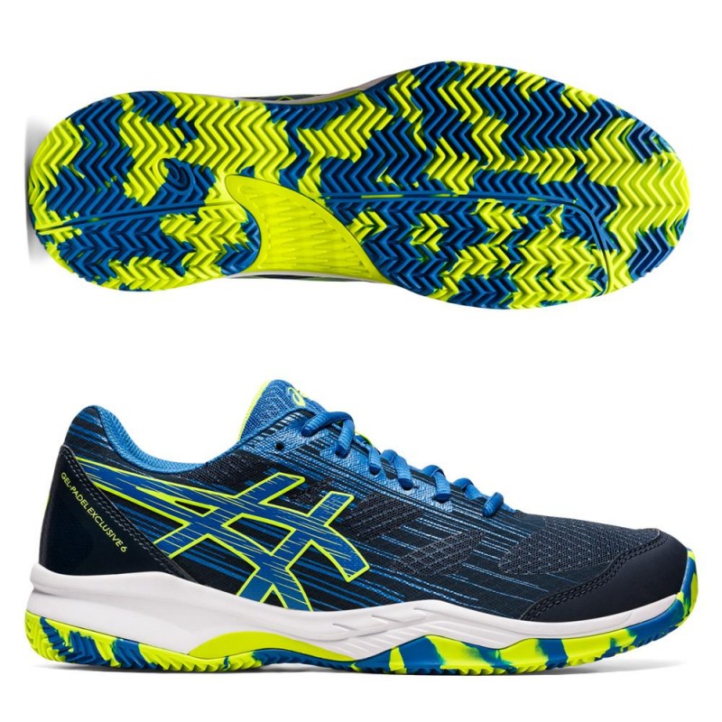 Asics Gel Padel Exclusive 6 French Blue Lake Drive Asics Gel Padel Exclusive 6 French Blue Lake Drive