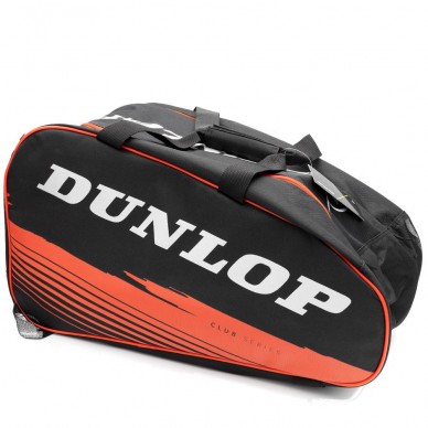 Paletero Dunlop Club Series Negro Rojo