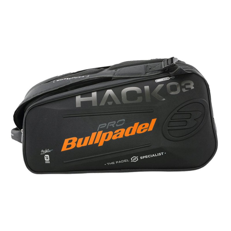 Paletero Bullpadel Hack BPP-22012 Negro Paletero Bullpadel Hack BPP-22012 Negro