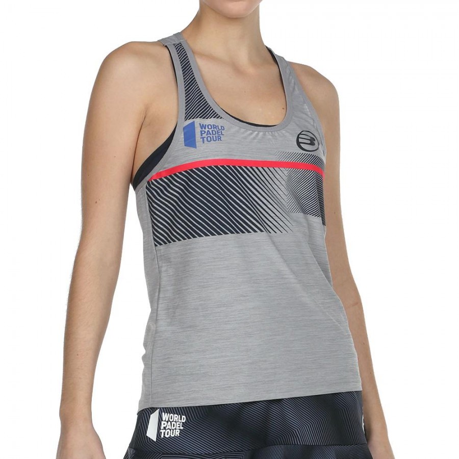 Camiseta Bullpadel Rufran Gris Vigore