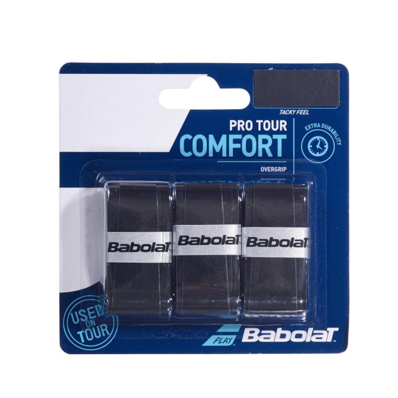 Overgrips Babolat Pro Tour X3 Negro Overgrips Babolat Pro Tour X3 Negro