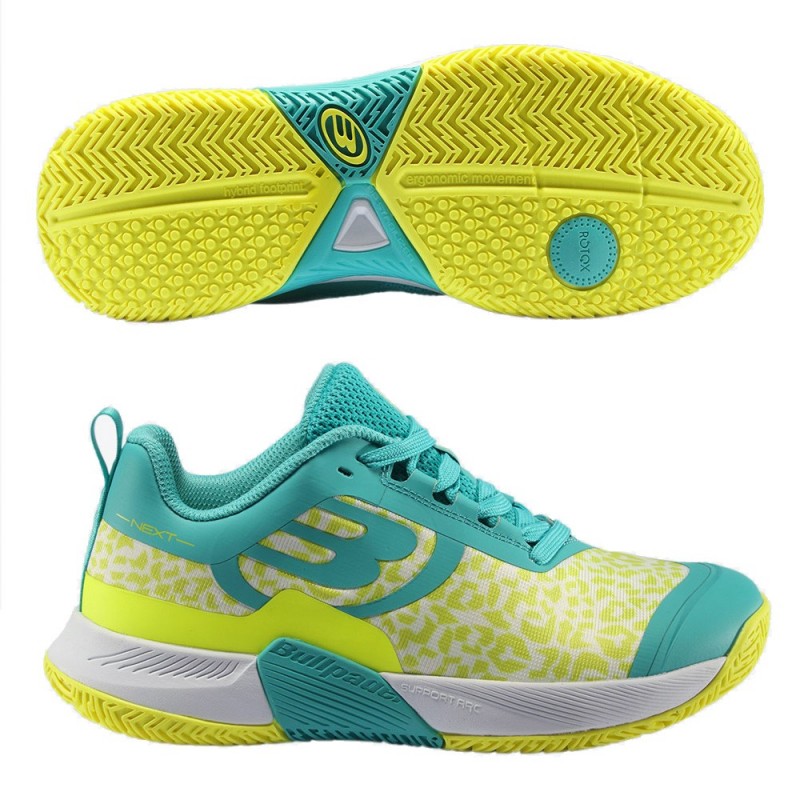 Bullpadel Next Hybrid PRO W 22 Turquoise Schoenen