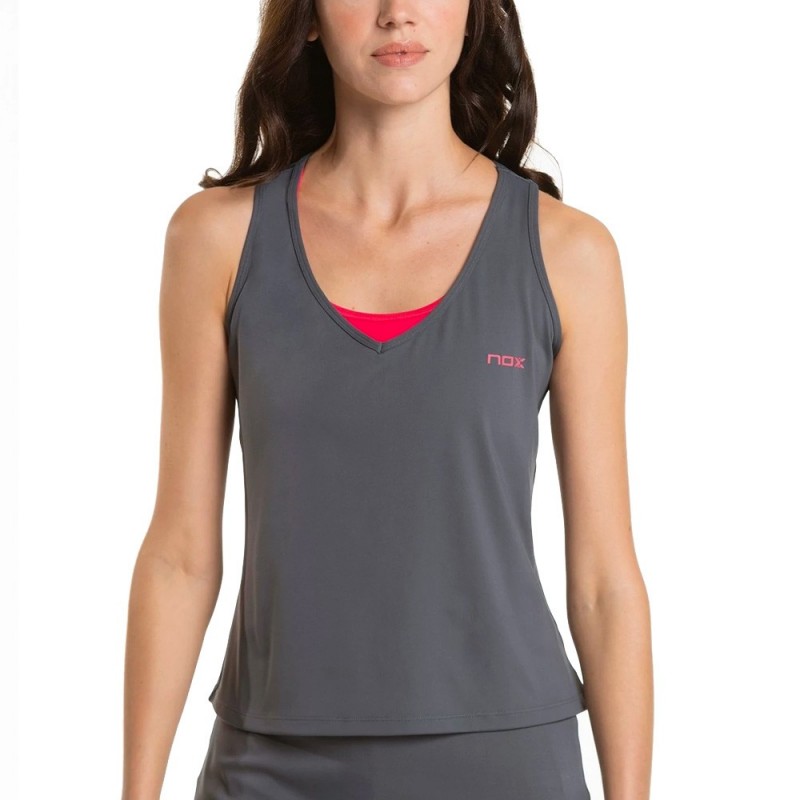 Nox Tanktop Pro Fit Donkergrijs Nox Tanktop Pro Fit Donkergrijs