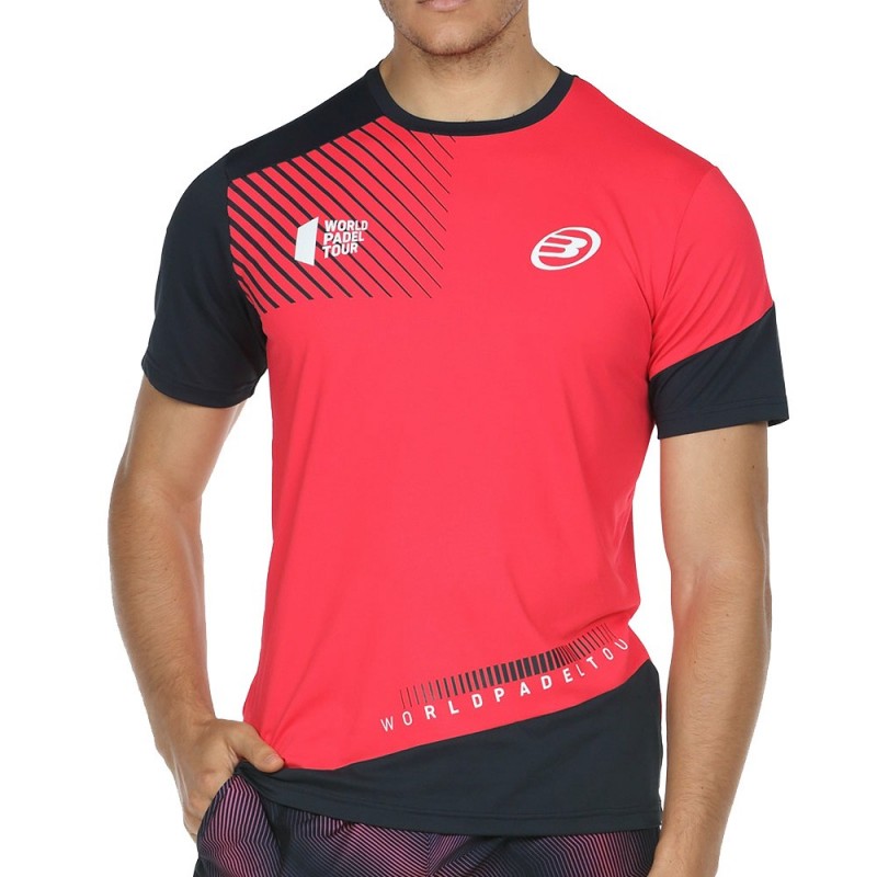 Bullpadel Ricione Carmesi Fluor T-shirt Bullpadel Ricione Carmesi Fluor T-shirt