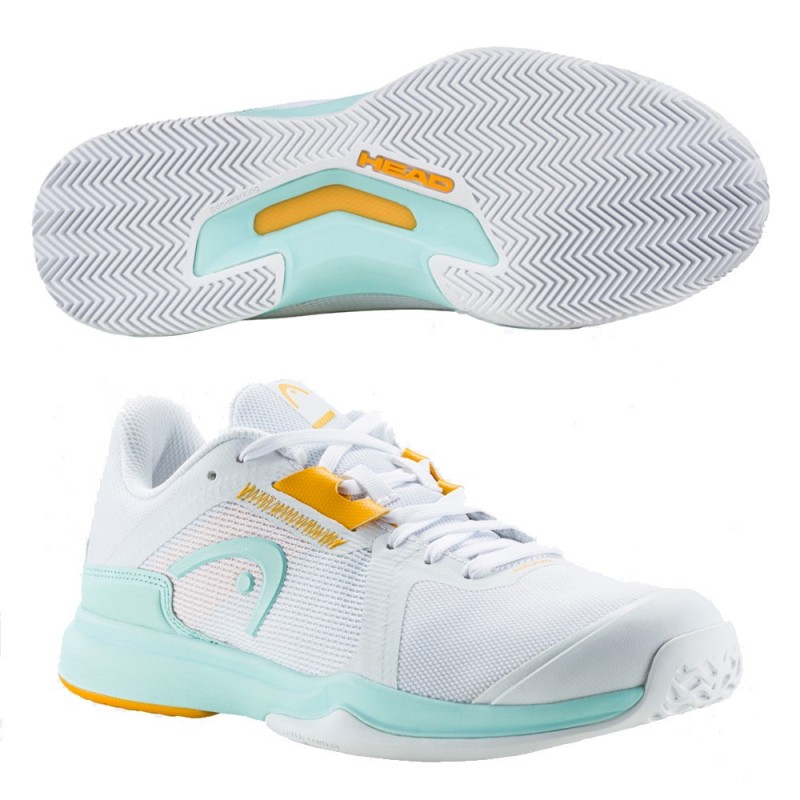 Padelschoenen Head Sprint Team 3.5 Clay Dames WH 2022 Padelschoenen Head Sprint Team 3.5 Clay Dames WH 2022