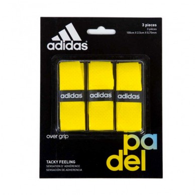 Overgrips Adidas Tacky geel microgeperforeerd