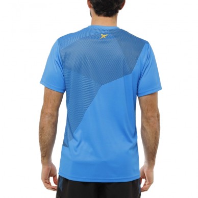 Blauw Drop Shot Lima T-shirt