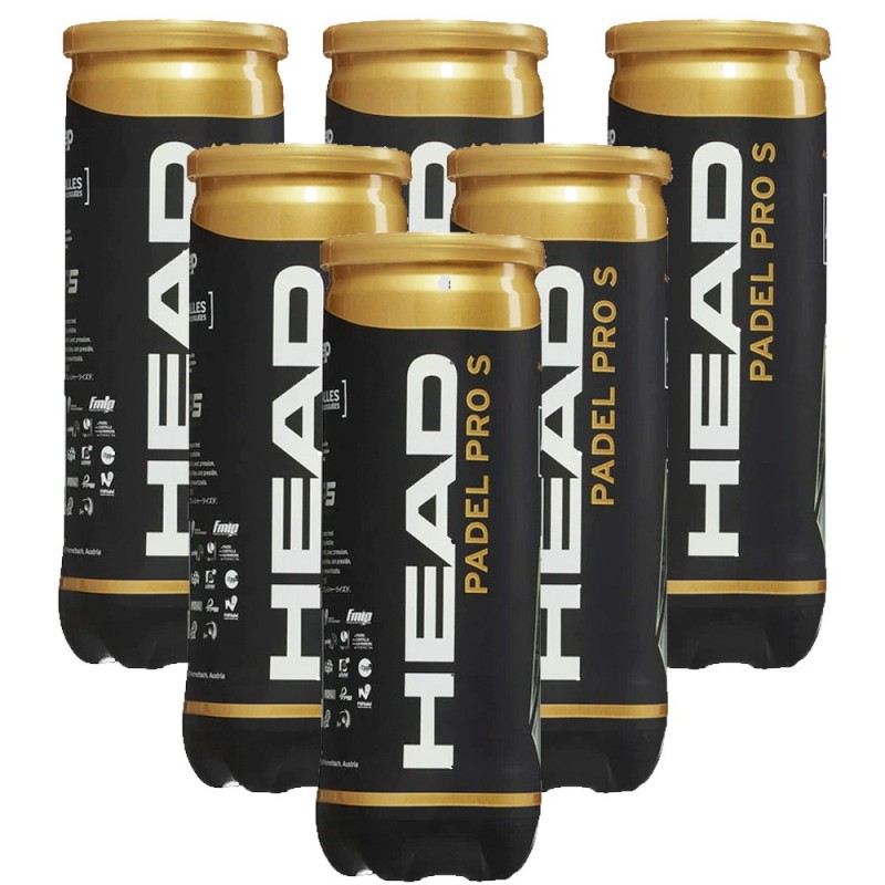 Pack 6 Bullpadel Head Padel Pro S 6x3 Stucks Pack 6 Bullpadel Head Padel Pro S 6x3 Stucks