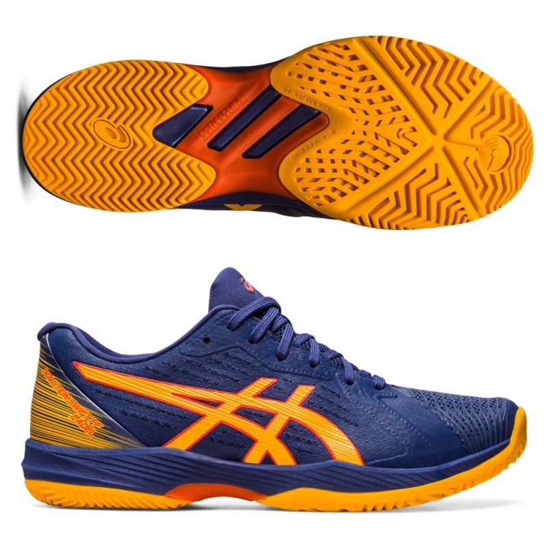 Asics Solution Swift FF Padel deep blue amber