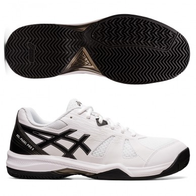 Asics Gel Padel Pro 5 white black