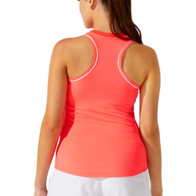 Camiseta Asics Court W Piping Tank diva roze