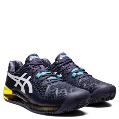 Asics Gel Resolution 8 Clay indigo mist wit