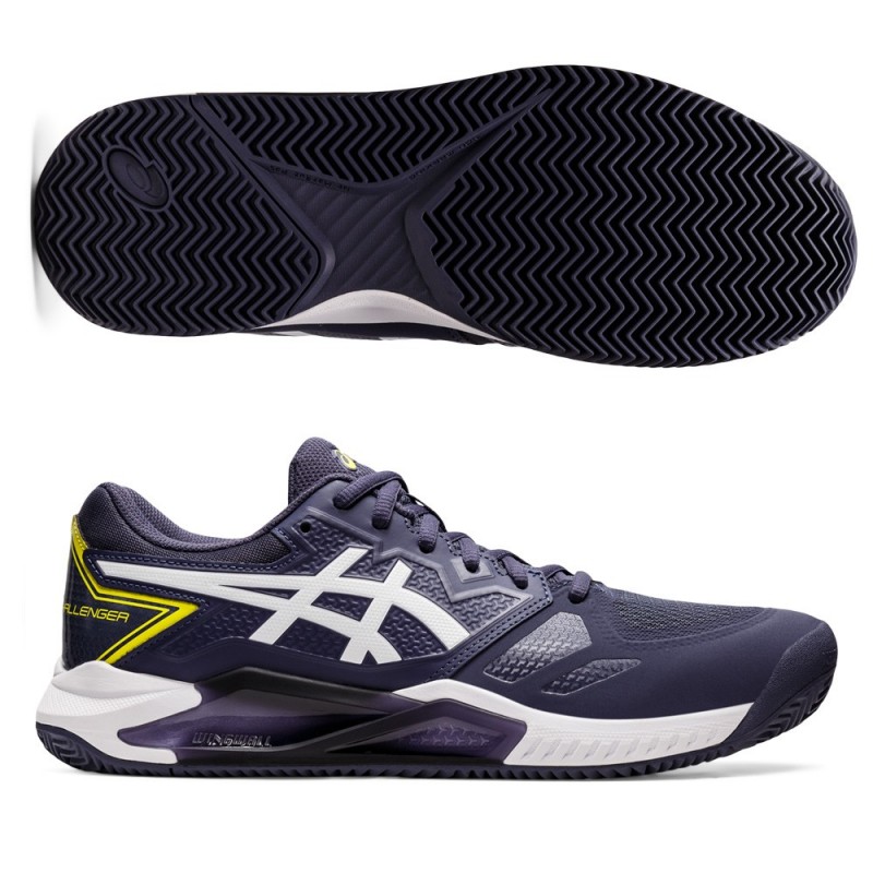 Padelschoenen Asics Gel Challenger 13 Clay Indigo Fog White Padelschoenen Asics Gel Challenger 13 Clay Indigo Fog White