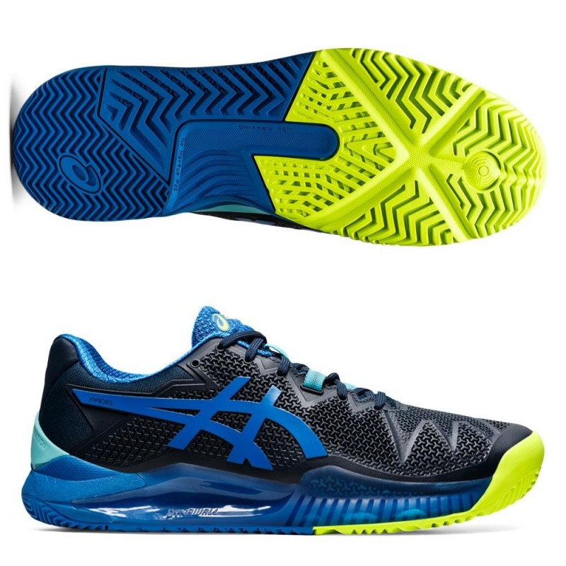 Asics Gel Resolution 8 Padel French Blue Lake Drive Asics Gel Resolution 8 Padel French Blue Lake Drive