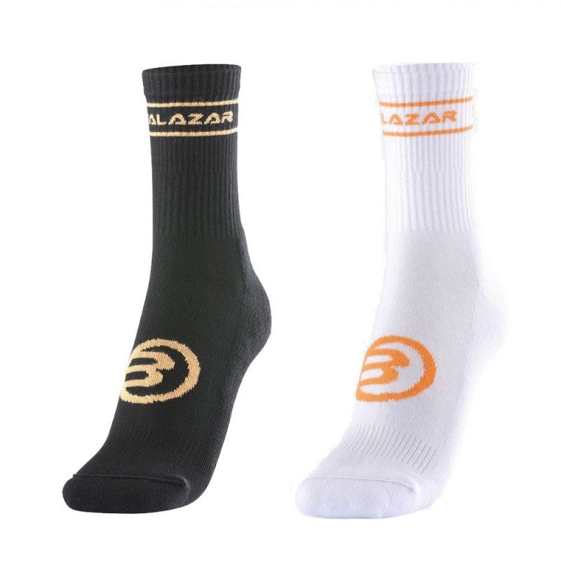 Bullpadel BP22AS07 zwart-witte sokken Bullpadel BP22AS07 zwart-witte sokken