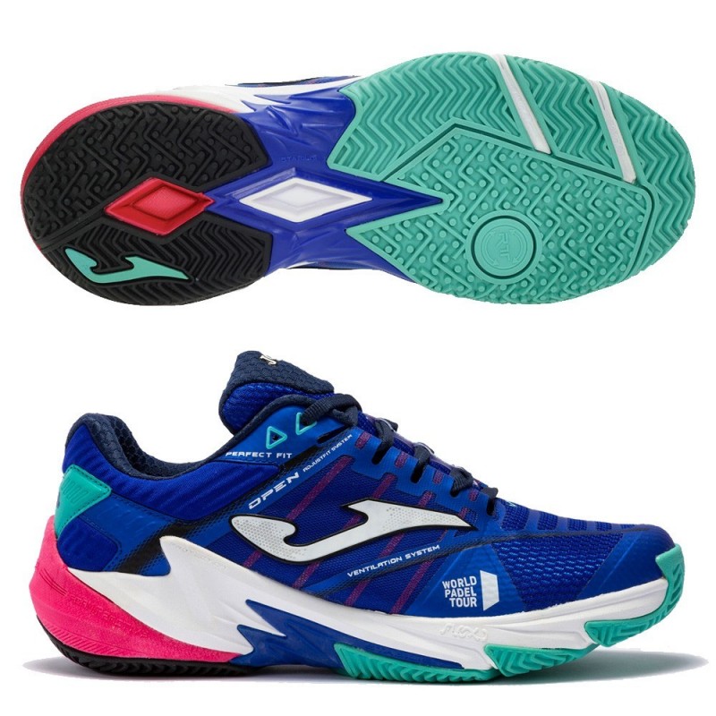 Schoenen Joma T.OPEN MEN 2204 turquoise blauwe Schoenen Joma T.OPEN MEN 2204 turquoise blauwe