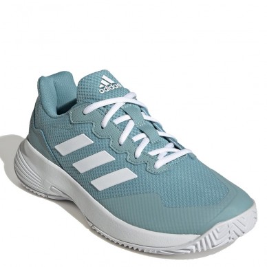 padelschoenen AAdidas GameCourt 2 W mint ton ftwr white 2022