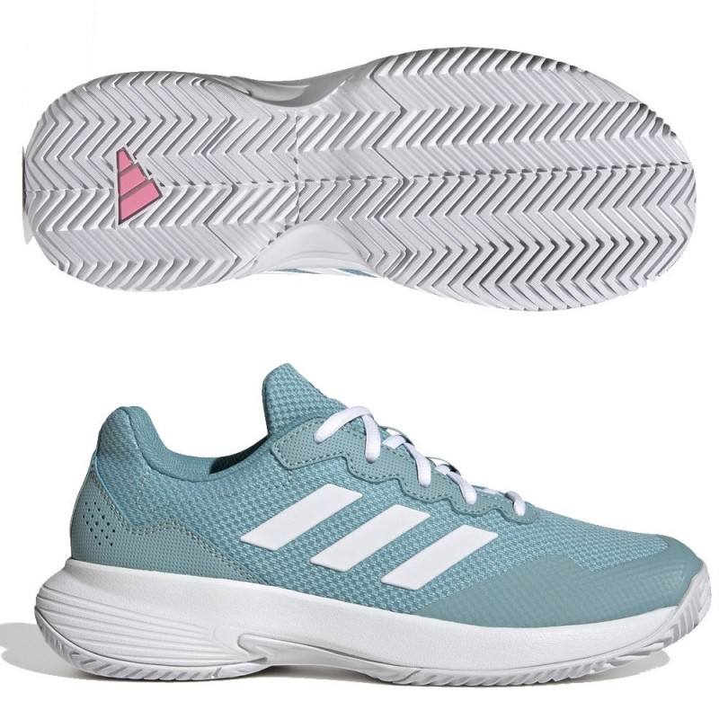 padelschoenen AAdidas GameCourt 2 W mint ton ftwr white 2022 padelschoenen AAdidas GameCourt 2 W mint ton ftwr white 2022