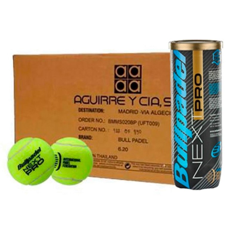 Padelballen Doos Bullpadel FIP Next Pro 24 x 3 Padelballen Doos Bullpadel FIP Next Pro 24 x 3