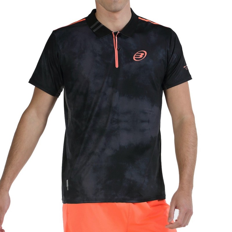 Polo Bullpadel Molla zwart Polo Bullpadel Molla zwart