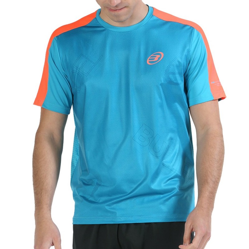 Turkoois Mitad Bullpadel T-shirt Turkoois Mitad Bullpadel T-shirt