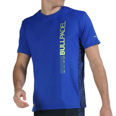 Klein blauw Mixta Bullpadel Tee