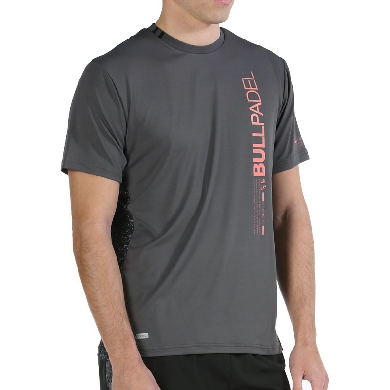 Bullpadel Tee Mixta Antraciet Bullpadel Tee Mixta Antraciet
