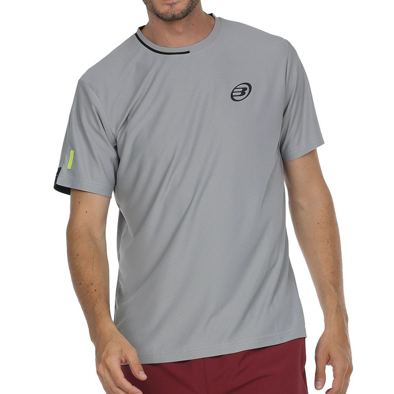 Bullpadel Linde medium grijs tee Bullpadel Linde medium grijs tee
