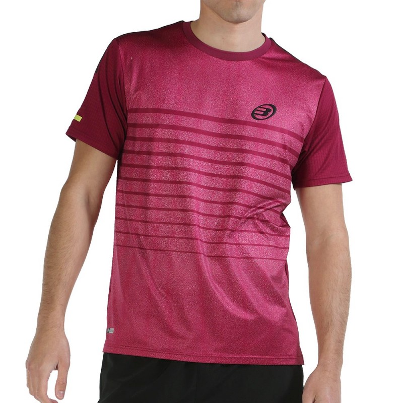 Bullpadel Litis bordeaux wijn t-shirt