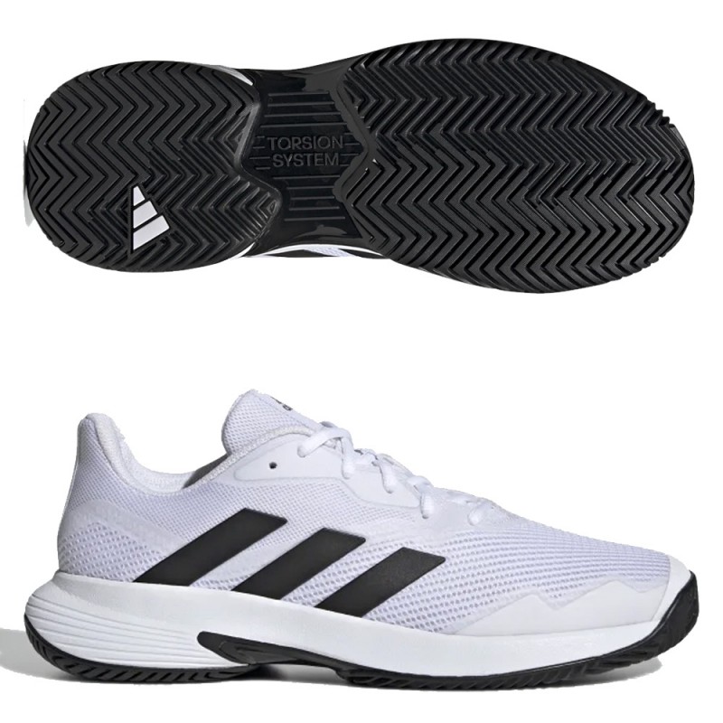 padelschoenen Adidas Courtjam Control M wit kern zwart 2022 padelschoenen Adidas Courtjam Control M wit kern zwart 2022