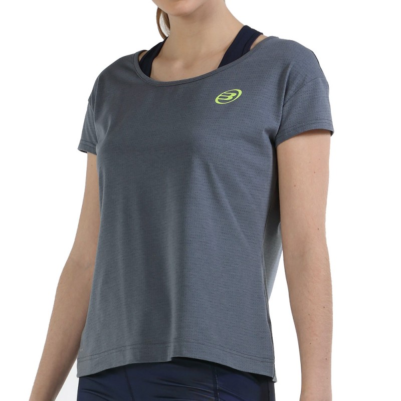 Bullpadel Jerga staalblauw t-shirt Bullpadel Jerga staalblauw t-shirt