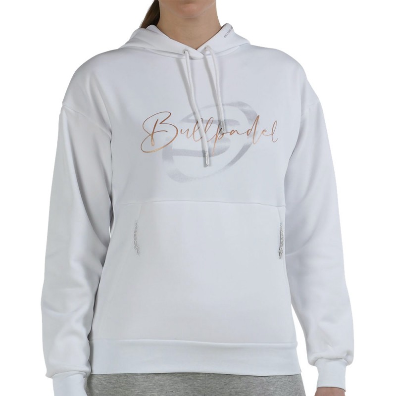 Bullpadel Abane W wit Hoodie Bullpadel Abane W wit Hoodie