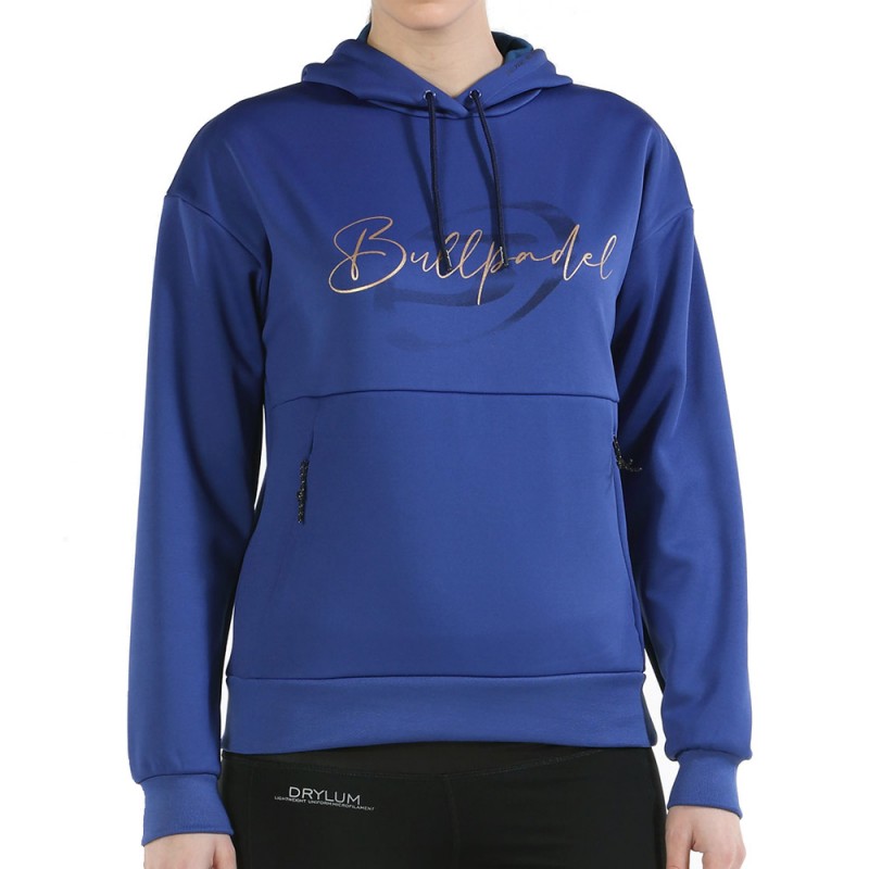 Bullpadel Abane W blauw klein Hoodie Bullpadel Abane W blauw klein Hoodie