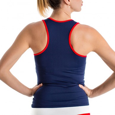 BB Nano Wit Rood Blauw T-Shirt