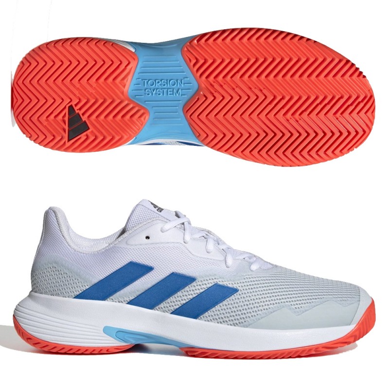 Padelschoenen Adidas Courtjam Control M blauw tints 2022 Padelschoenen Adidas Courtjam Control M blauw tints 2022
