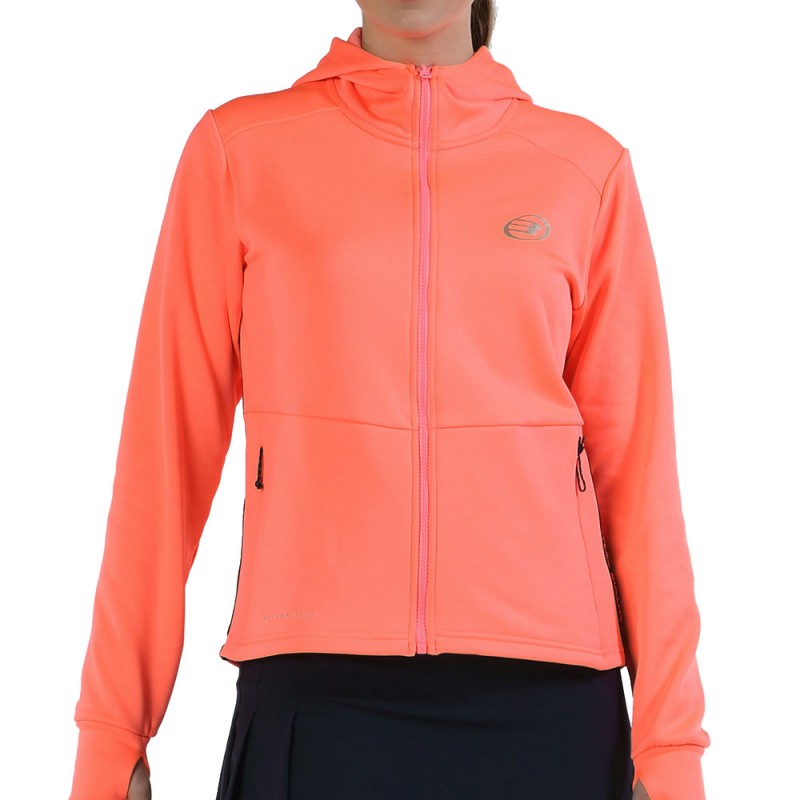 Bullpadel Abada koraal fluor Hoody Bullpadel Abada koraal fluor Hoody