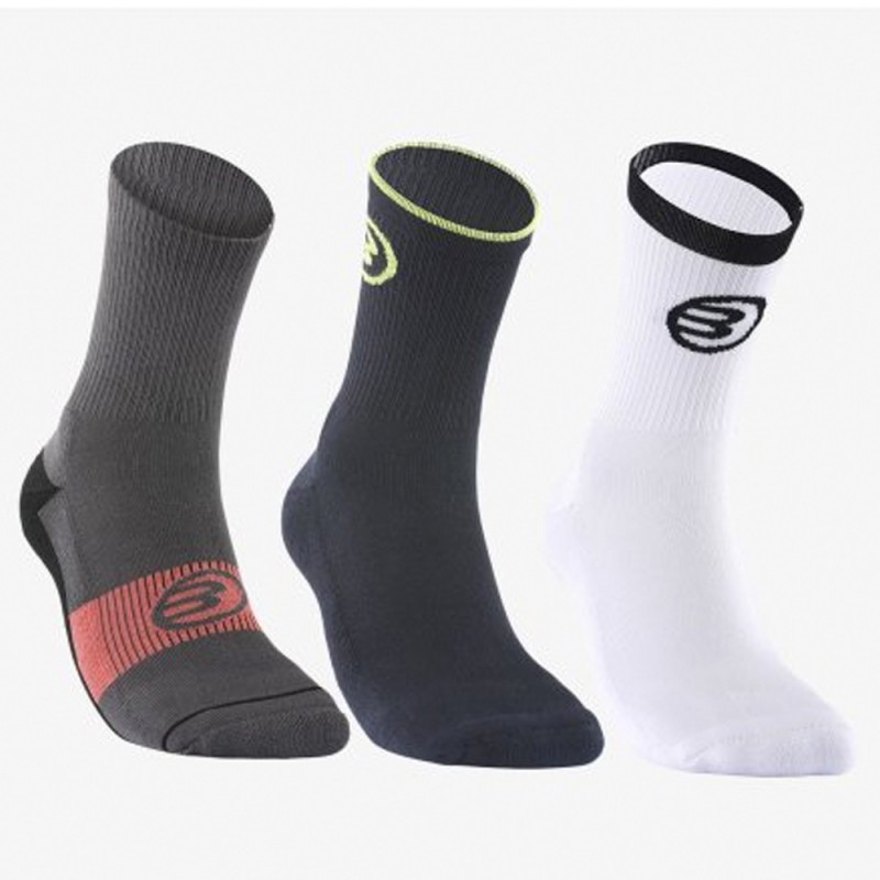 Sokken Bullpadel BP2213 FW Pack 3 kleuren Sokken Bullpadel BP2213 FW Pack 3 kleuren