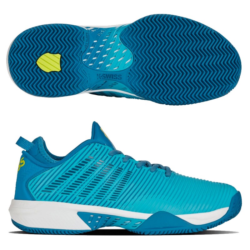 padelschoenen Kswiss Hypercourt Supreme HB scuba blue celestial padelschoenen Kswiss Hypercourt Supreme HB scuba blue celestial