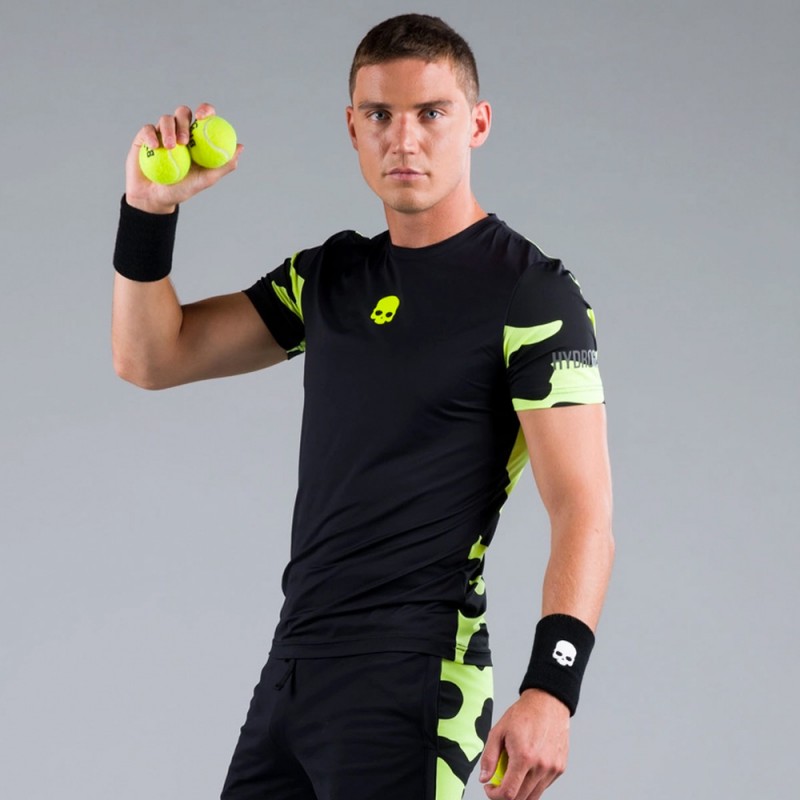 Hydrogen Camo Tech Tee T-shirt geel fluor camouflage Hydrogen Camo Tech Tee T-shirt geel fluor camouflage